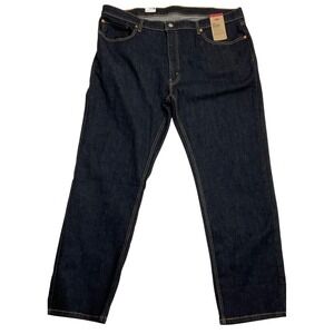 Levi's men's denim jeans 559 42 x 32 dark blue relaxed straight fit big tall NEW